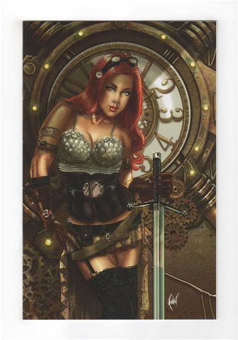 Legenderry Red Sonja Dynamite Cedric Poulat Virgin Variant