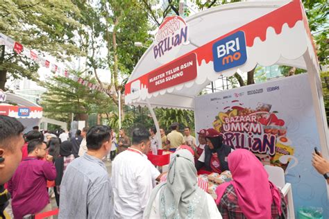 Bri Hadirkan Bazaar Umkm Brilian Pada Gelaran Brilian Independence Week