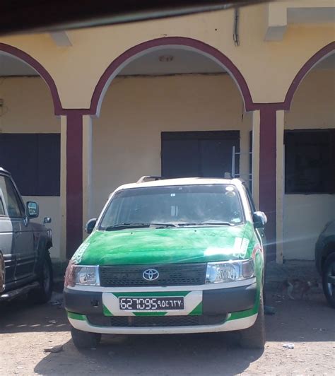 Taxi Toyota Probox à Djibouti