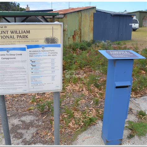 Deep Creek Campground Free Camping Tasmania Map Guide