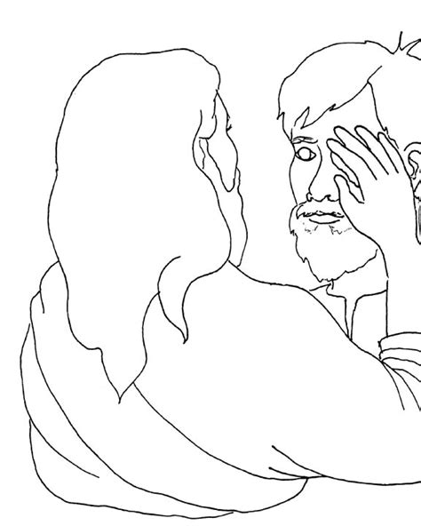 35 Blind Bartimaeus Coloring Page Blind Bartimeus Coloring Pages