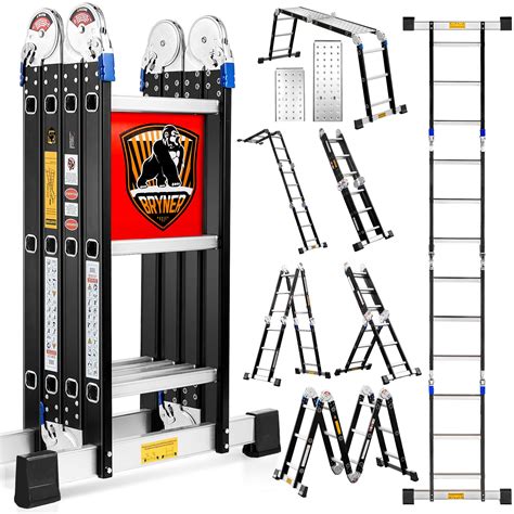 Buy Ladder Bryner In Multi Purpose Ladder Aluminium Extension