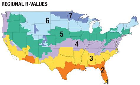 Cellulose Insulation R Value Chart