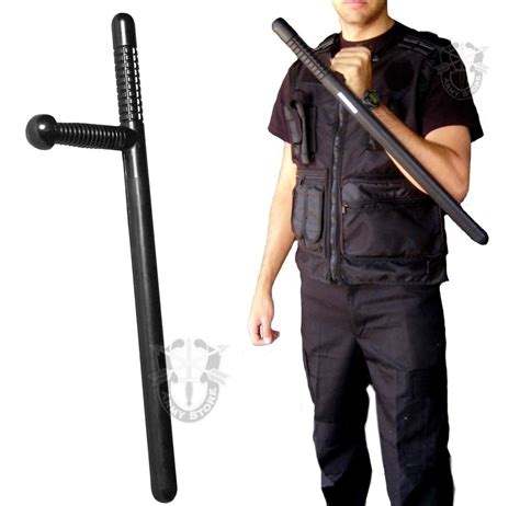 Tonfa Macana Pr Pvc Policia Seguridad Guardias Tacticalstore