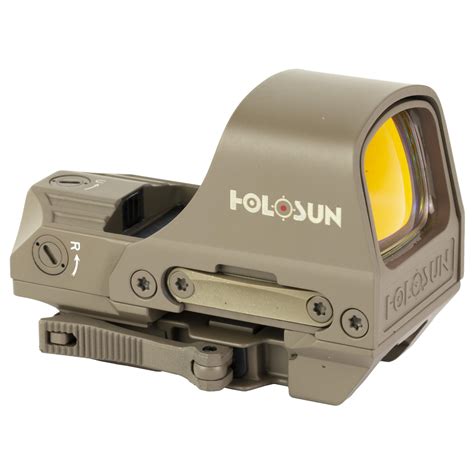 Holosun 510C Reflex Red Dot Sight Multiple Reticle QR FDE 4Shooters