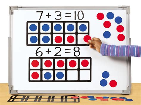 Jumbo Magnetic Ten Frames Set Of 4 At Lakeshore Learning Math Centers Kindergarten Special