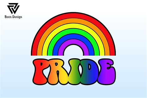 Pride Month Rainbow Pride Sublimation Graphic By Boss Design · Creative