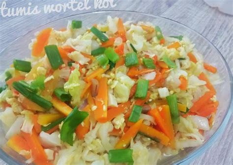 Resep Tumis Wortel Kol Telur Oleh Dapur Umma Cookpad