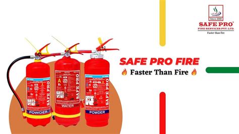 Safe Pro Abc Dry Powder Fire Extinguisher Kg At Rs In