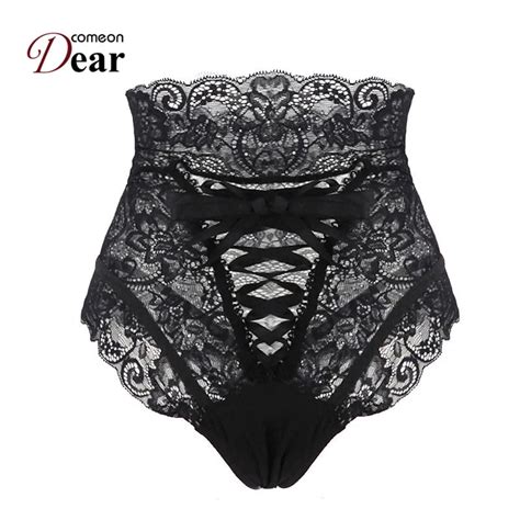 Comeondear Lace Womens Panties High Waist M Xxxl Bragas Mujer