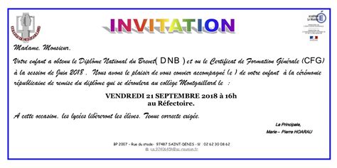 Cérémonie De Remise De Diplôme 2018