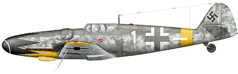 Messerschmitt Bf G Hartmann By Chris Wauchop With Colour Profile