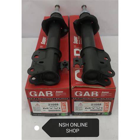 Gab Super Premium Shock Absorber Front For Perodua Myvi Old Myvi Lagi