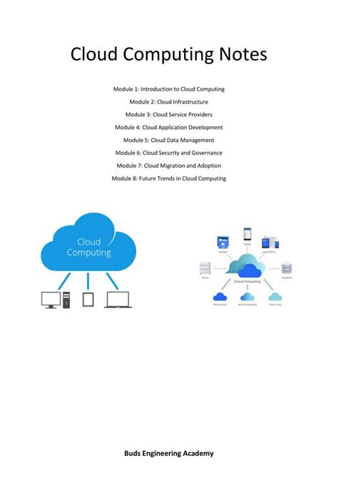 Notes On Cloud Computing Notes LearnPick India