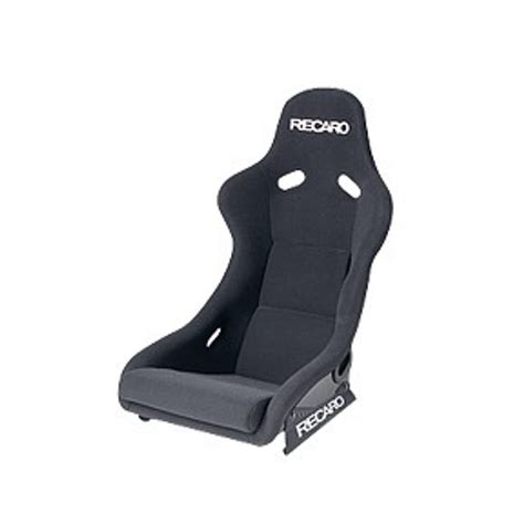 RECARO Pole Position N G FIA Perlon Velours Schwarz Burkhart