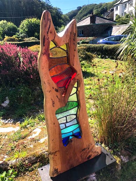 Gallery Lead Glass Wood Sculptures