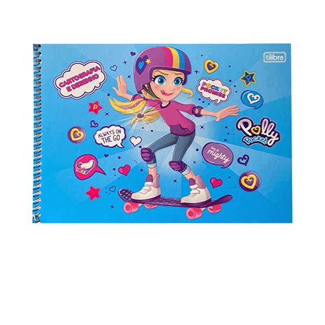 CUADERNO DE DIBUJO TILIBRA POLLY POCKET 80