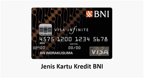 5 Jenis Kartu Kredit BNI Limit Bunga Dan Syarat