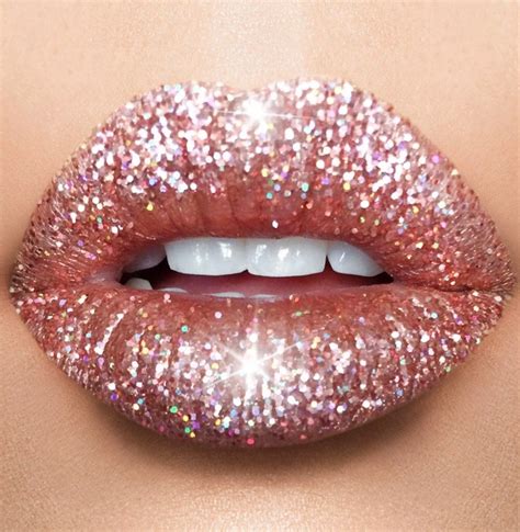 Futuristic Nude And Miami Nights Glitter Lips Collection Glitter Lipstick Glitter Lips Lip Art