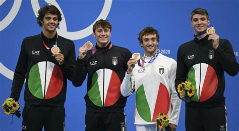 Nuoto L Italia Vince Il Bronzo Alle Olimpiadi Nel Ci Prenderemo