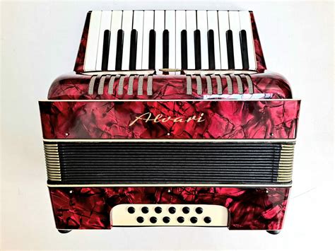 Alvari 12 Bass Accordion - The Accordion Shop