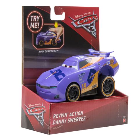 Disneypixar Cars 3 Revvin Action Danny Swervez Vehicle