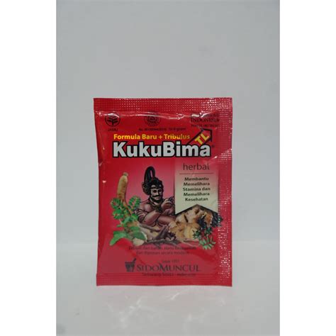 Jual Sidomuncul Jamu Kuku Bima Tl Kukubima Tl Isi Sachet