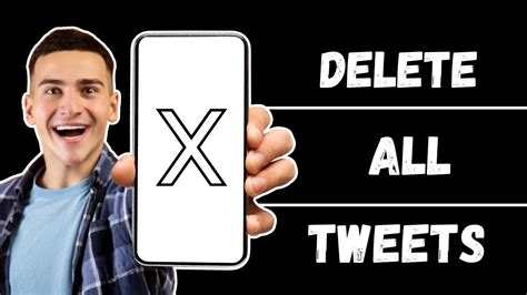 How To Delete All Your Tweets At Once On X Twitter YouTube