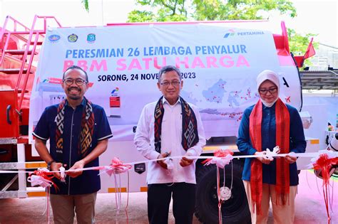 Wujudkan Pemerataan Energi Hingga Ke Pelosok Negeri Pertamina Resmikan