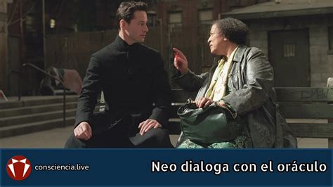 Neo dialoga con el oráculo Matrix Reloaded YouTube