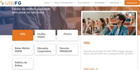 Fies Unifg Notas De Corte Vagas Cursos E Edital