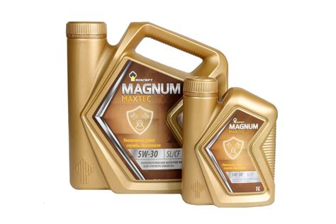 Rosneft масло Magnum Maxtec SL/CF 5W30 1л п/с в Красноярске - купить ...