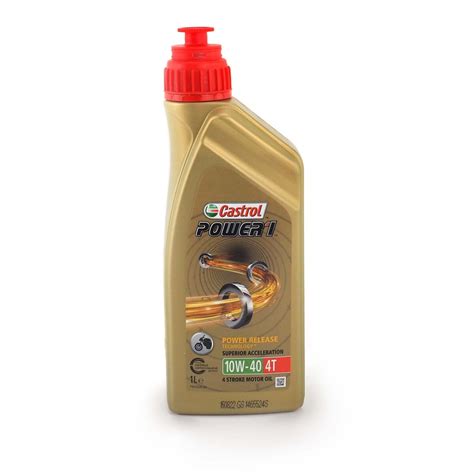 Motoröl Castrol POWER1 4T 10W 40 1l 9 90 für Hyosung GT 125 N Naked