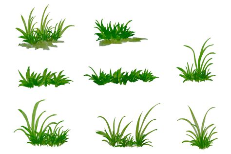 Watercolor Grass Png Graphic By Cyudeshbuhu Creative Fabrica