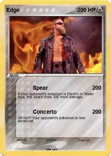 Pok Mon Edge Spear My Pokemon Card