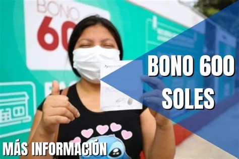 Nuevo Bono De 600 Soles En Perú