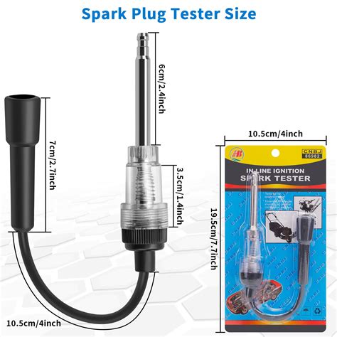 Snapklik Inline Spark Tester Engine Ignition San Austin Small