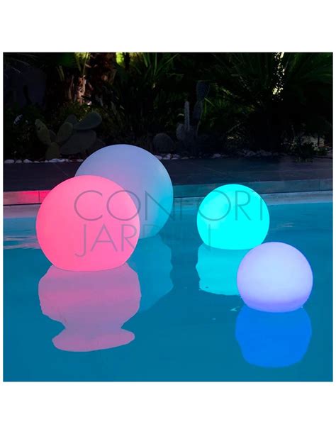 Boule Lumineuse Sans Fil Flottante LED Multicolore BOBBY 40 Cm Lumisky