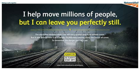 Hard Hitting Campaign From Network Rail About The Dangers Of