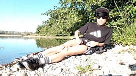 Horny Boy Goes Public Exhibitioning To Local Sandy Shore To Pick Up A Thick Cock Xnxx