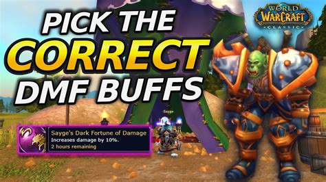 How To Get The Correct Darkmoon Faire Buff Classic Wow 2024 Youtube