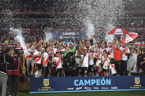 River Goleó Y Es Campeón De La Liga Profesional