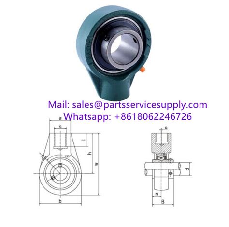 Ucha206 Shaft Dia30mm Bearinguc206 Housingha206 Hanger Shaped