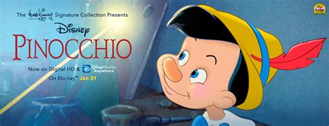 Pinocchio On Dvd And Blu Ray