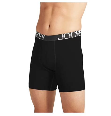 Mens Jockey 4 Pack Everyday Casual Cotton Long Leg Boxer Multi Gray Underwear Ebay