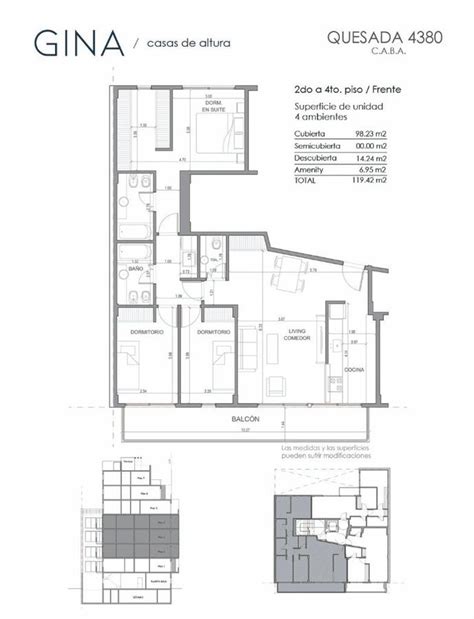 Crecer Inmobiliaria GINA Casas De Altura En Villa Urquiza Quesada 4300