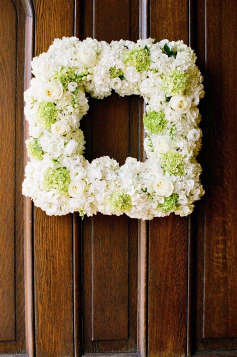 Square Floral Wreath