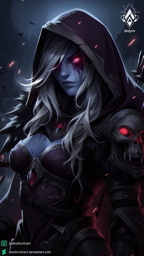 MF12-009 - World of Warcraft - Sylvanas by destinctivArt on DeviantArt