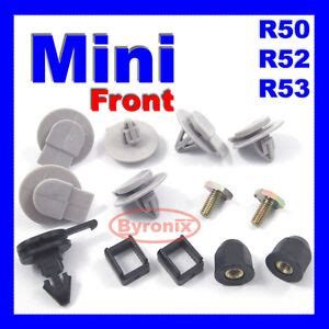 Mini Front Wheel Arch Trim Fasteners Clips R R R Cooper S One