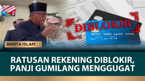 Gegara 256 Rekeningnya Diblokir Panji Gumilang Menggugat Berita